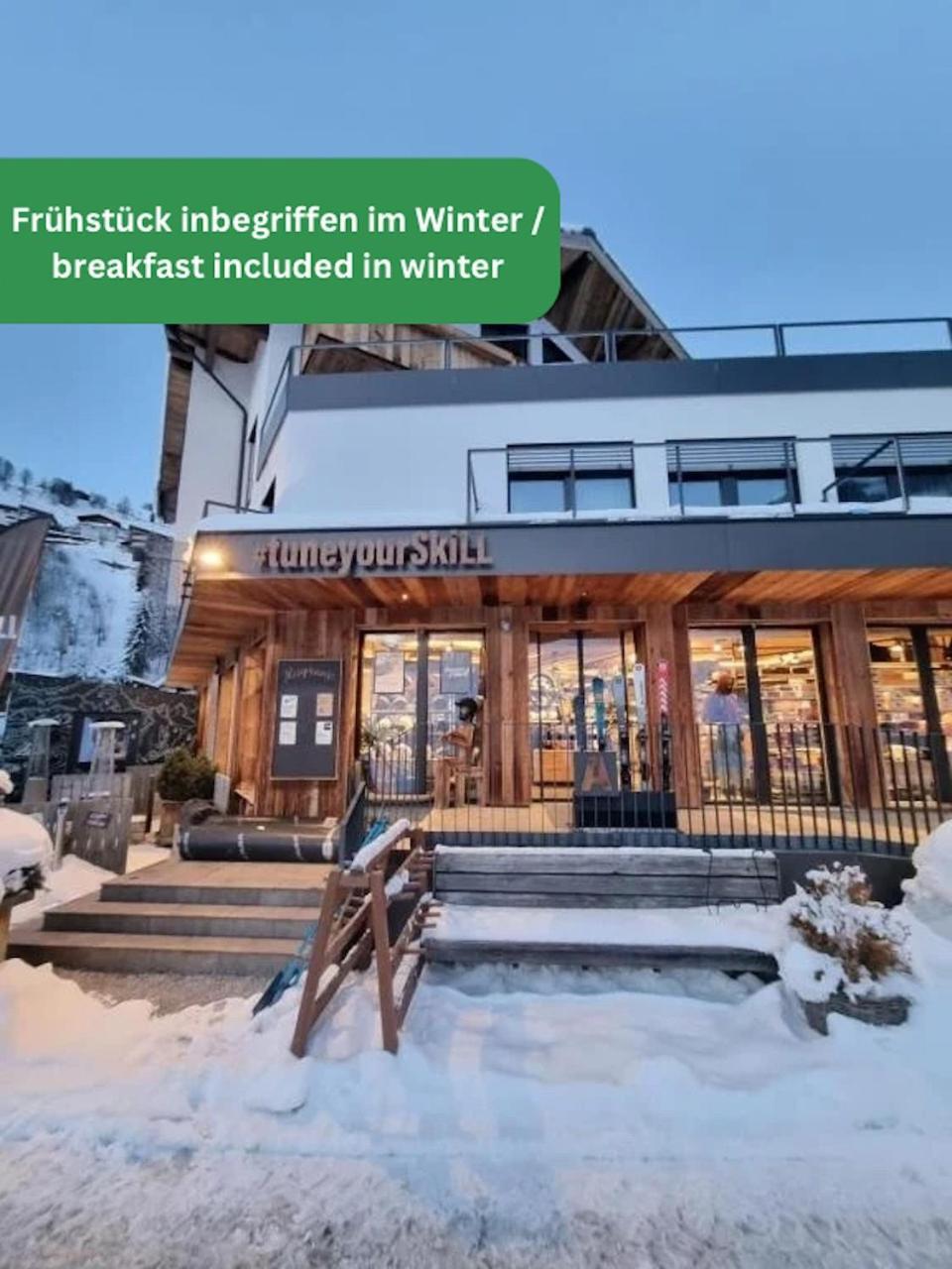 Skill Mountain Lodge - Ski Und Bike Hostel Im Sommer Mit Joker Card Saalbach-Hinterglemm Ngoại thất bức ảnh
